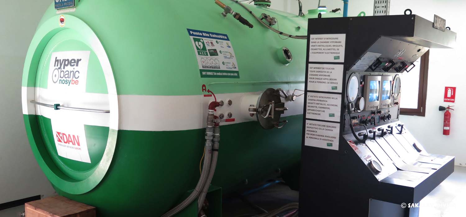 recompression chamber in Nosy Be Madagascar